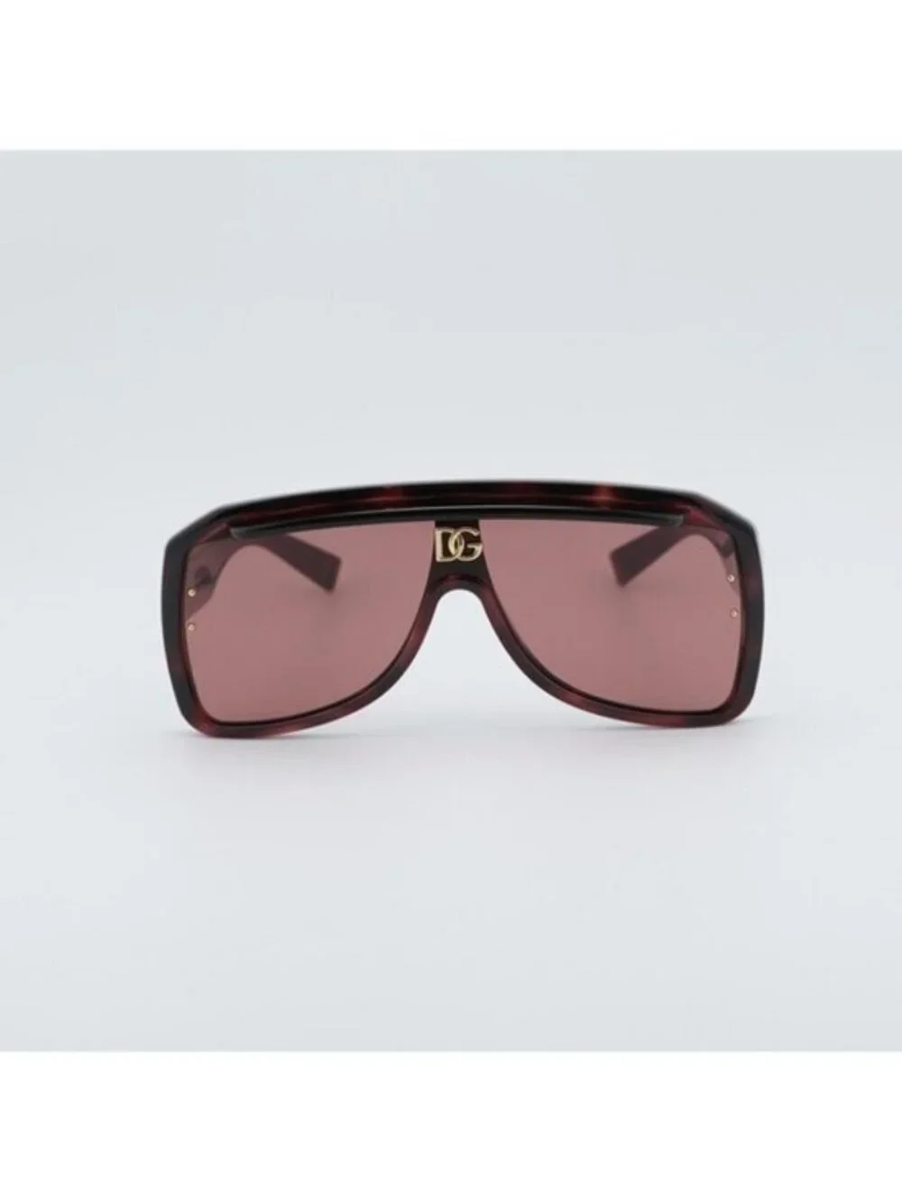 Dolce & Gabbana DG6205 347669 Sunglasses Havana Square Frame, Dark Violet Lenses